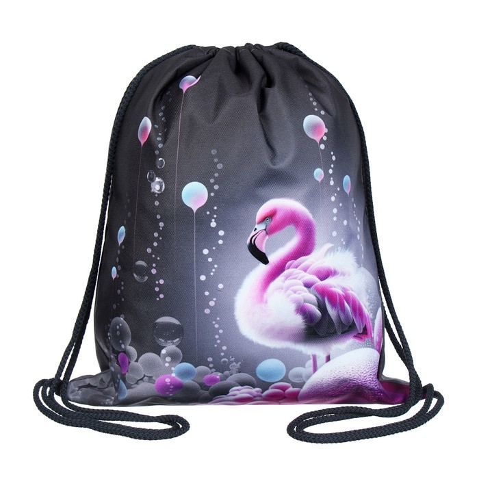 Мешок для обуви 435 х 360 мм, Stavia (плотность 600D с водоотталкивающей ПУ-пропиткой) Мешок для обуви 435 х 360 мм, Stavia (плотность 600D с водоотталкивающей ПУ-пропиткой) "Фламинго"