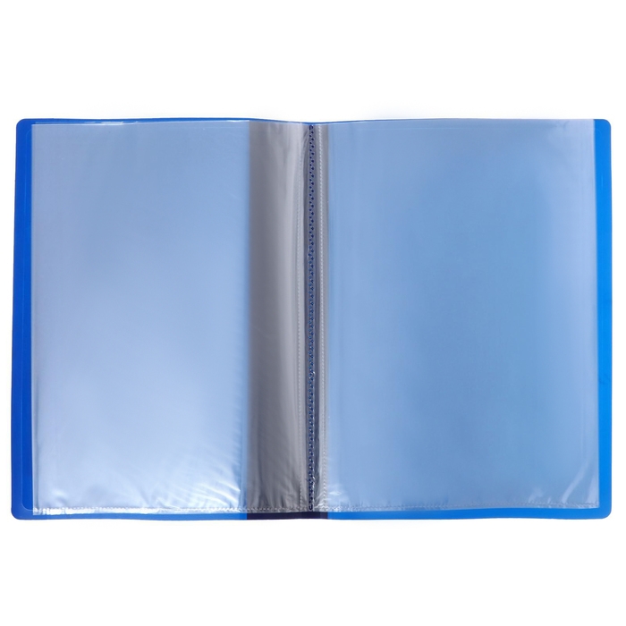 Папка с 10 вкладышами А4, 500 мкм, Calligrata, карман на корешке, черничная Папка с 10 вкладышами А4, 500 мкм, Calligrata, карман на корешке, черничная