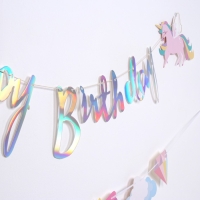 Гирлянда &laquo;С днём рождения&raquo;