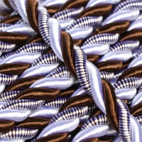 Шнур витой декоративный 12 мм без тесьмы №21.2, 25 м Шнур витой декоративный 12 мм без тесьмы №21.2, 25 м