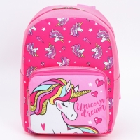 Рюкзак с карманом, 21 см х 10 см х 29 см "Единорог", Минни и Единорог Рюкзак с карманом, 21 см х 10 см х 29 см "Единорог", Минни и Единорог