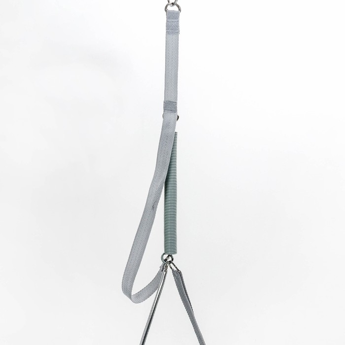 Прыгунки №1, 2в1 &laquo;Розовые сердечки&raquo; (прыгунки, качели, тарзанка)