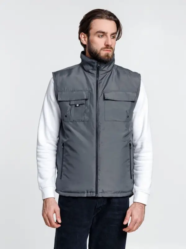 Жилет мужской Stokholm, серый, размер XXL