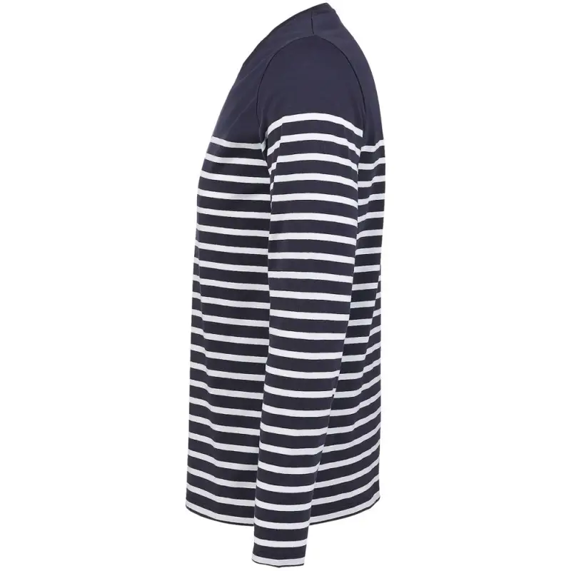 Футболка мужская с длинным рукавом Matelot LSL Men, темно-синяя с белым, размер S