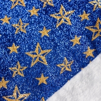 Колпак новогодний "Звёздный момент" 29х37 см, синий Колпак новогодний "Звёздный момент" 29х37 см, синий