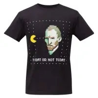 Футболка мужская &laquo;Ван-Пакман&raquo;, черная, размер S