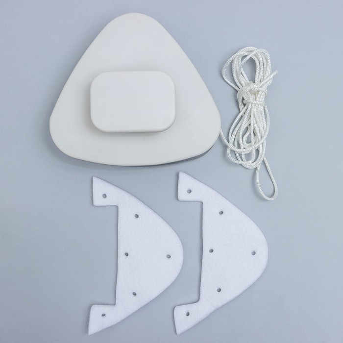 Магнитная щетка для мытья окон с двух сторон Raccoon &laquo;Модерн&raquo;, треугольная, на стекло 3-10 мм