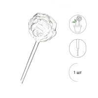 Автополив для комнатных растений, ПВХ, 140 мл, «Цветок», Greengo Автополив для комнатных растений, ПВХ, 140 мл, «Цветок», Greengo