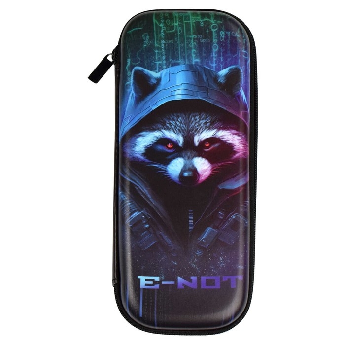 Пенал жесткий футляр EVA 40*215*95 Феникс кож.зам "Киберживотные" унив чер 65692