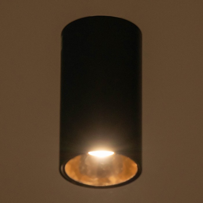 Светильник 671511/1 LED 7Вт черный-золото 5,5х5,5х10 см BayerLux Светильник 671511/1 LED 7Вт черный-золото 5,5х5,5х10 см BayerLux