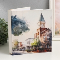 Фотоальбом на 100 фото 10х15 см "Старый город" дерево, блеск 4х22,5х21,5 см Фотоальбом на 100 фото 10х15 см "Старый город" дерево, блеск 4х22,5х21,5 см