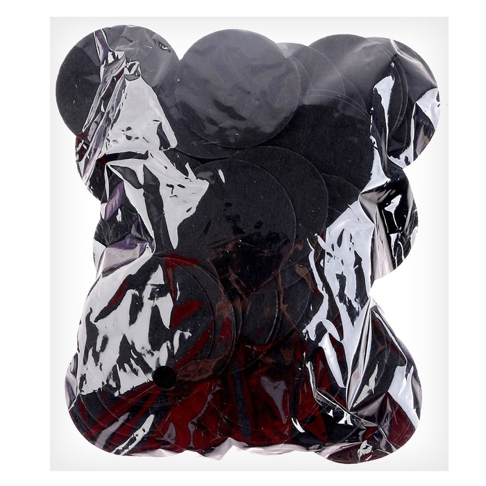 Диски фетровые для творчества и декора &laquo;Кружочки&raquo;, 200 шт., размер 1 шт. &mdash; 4,5 см, цвет чёрный