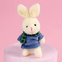 Мягкая игрушка «Самой чудесной», 10,5 см., заяц, цвета МИКС Мягкая игрушка «Самой чудесной», 10,5 см., заяц, цвета МИКС