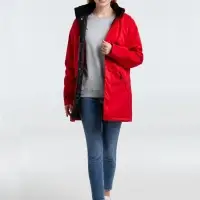 Куртка на стеганой подкладке Robyn красная, размер 4XL