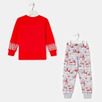 Пижама детская, цвет красный, рост 98 см Пижама детская, цвет красный, рост 98 см