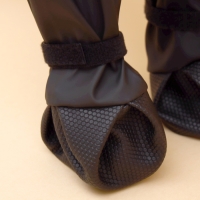 Ботинки - чулки для собак, размер XS (Длина лап 25-32, ДС 12-18, ОШ 10-40 см) черные