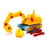 Конструктор Машина &laquo;Экскаватор&raquo;, 33 детали, МИКС