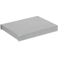 Коробка Doc под блокнот, аккумулятор и ручку, серебристая Коробка Doc под блокнот, аккумулятор и ручку, серебристая