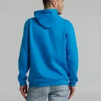 Толстовка с капюшоном Snake II бирюзовая, размер L