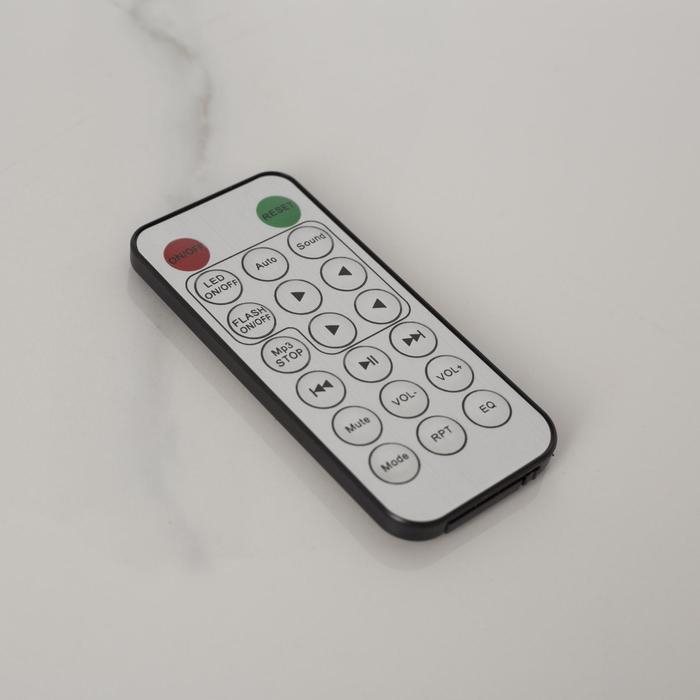 Световой прибор &laquo;Вращающийся шар&raquo; 8.5 см, динамик, свечение RGB, 220 В