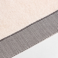 Полотенце махровое LoveLife &laquo;Бриз&raquo; 70х120 см, чёрный, 100% хлопок, 500 гр/м2