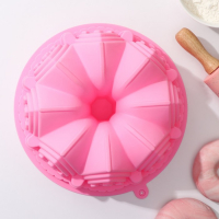 Форма для выпечки Доляна &laquo;Немецкий кекс. Замок&raquo;, силикон, 22&times;8 см, цвет МИКС