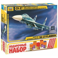 Сборная модель &laquo;Самолет Су-27&raquo; Звезда, 1/72, (7206ПН)
