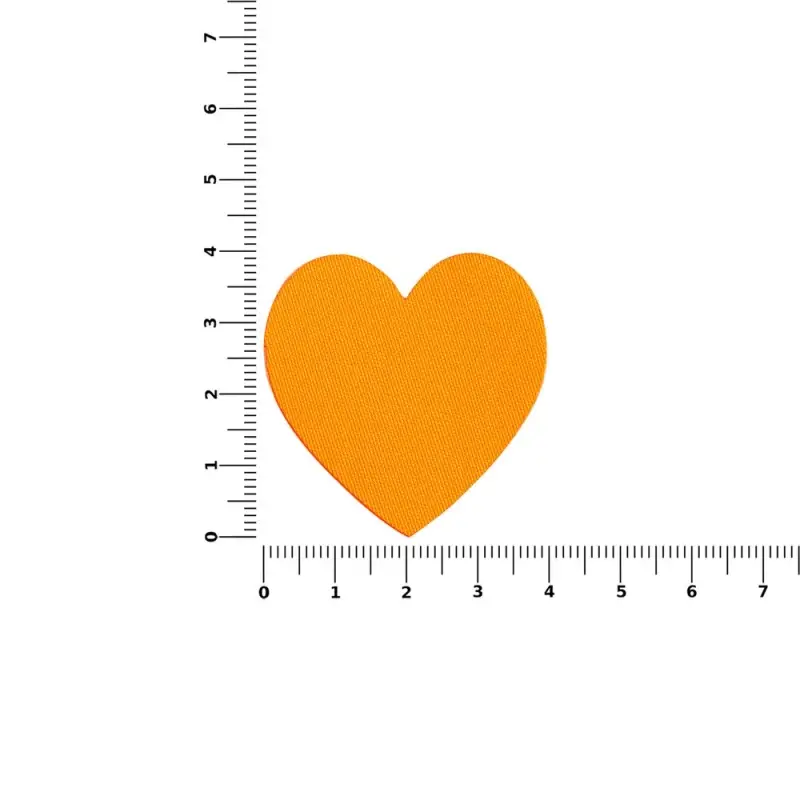 Наклейка тканевая Lunga Сor, M, оранжевый неон Наклейка тканевая Lunga Сor, M, оранжевый неон