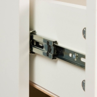 Пенал для ванной комнаты 500 с ящиками, белый, 50 х 33 х 185 см