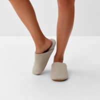 Тапочки женские, ECO размер 40-41, цвет бежевый