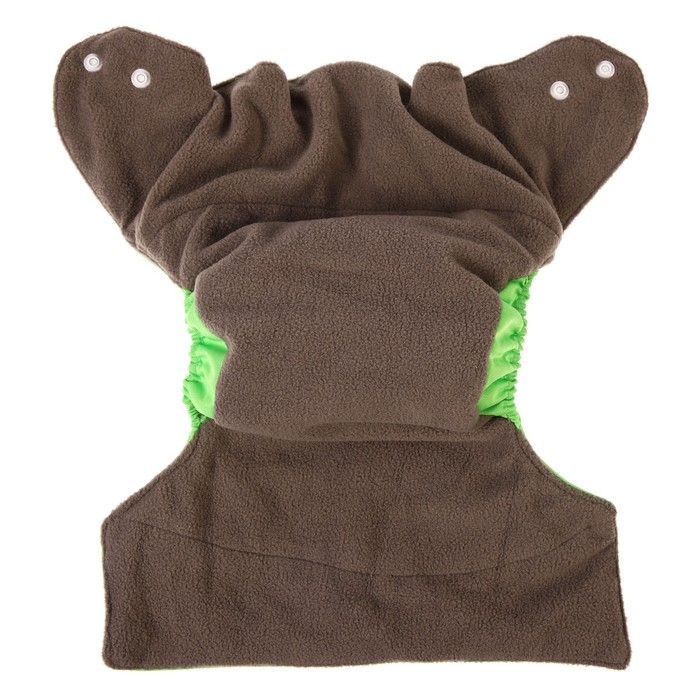 Многоразовый подгузник, 3-15 кг, угольно-бамбуковая ткань, цвет зеленый, Крошка Я Многоразовый подгузник, 3-15 кг, угольно-бамбуковая ткань, цвет зеленый, Крошка Я