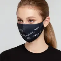 Маска для лица &laquo;Так хочу работать, что не могу&raquo;