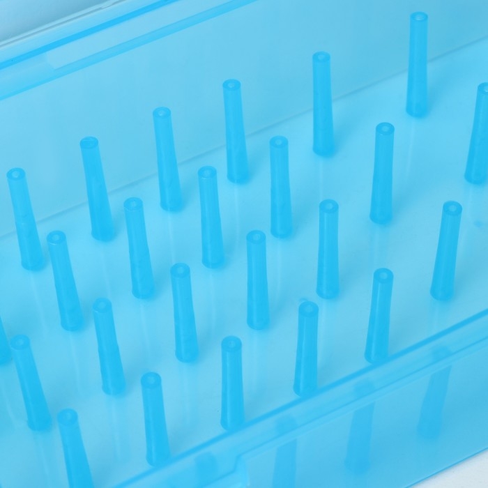 Органайзер для хранения ниток, 42 отделения, 23,5×13,5×6,5 см, цвет МИКС Органайзер для хранения ниток, 42 отделения, 23,5×13,5×6,5 см, цвет МИКС