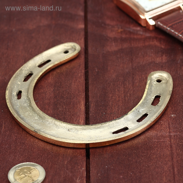 Сувенир Сувенир "Подкова" латунь 11,5х11,5х0,5 см