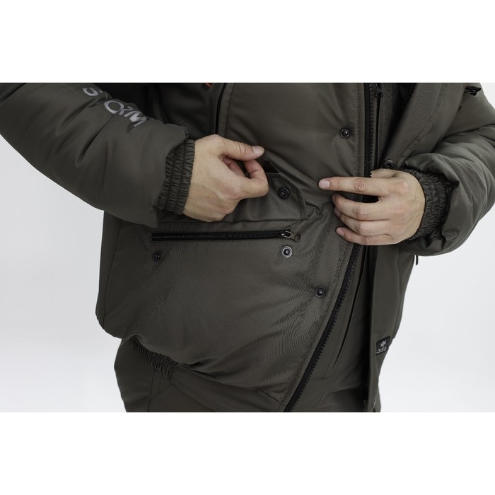 Костюм "ВЬЮГА", taslan, размер 50, цвет хаки