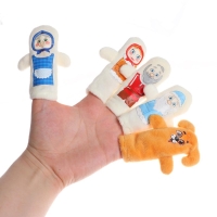 Новогодний пальчиковый театр &laquo;Морозко&raquo;, набор: 5 персонажей, сценарий, на новый год