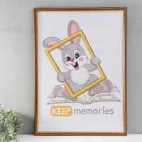 Фоторамка пластик "Винтаж" 50х70 см, бук Фоторамка пластик "Винтаж" 50х70 см, бук