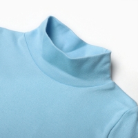 Водолазка для мальчика, цвет светло-голубой, рост 98 см