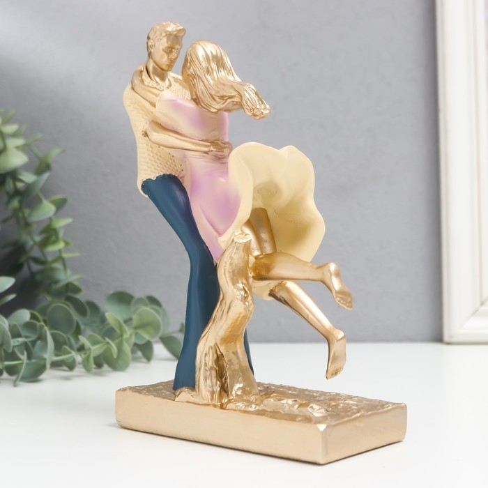 Сувенир полистоун Сувенир полистоун "Долгожданная встреча" 6х12,5х19,5 см