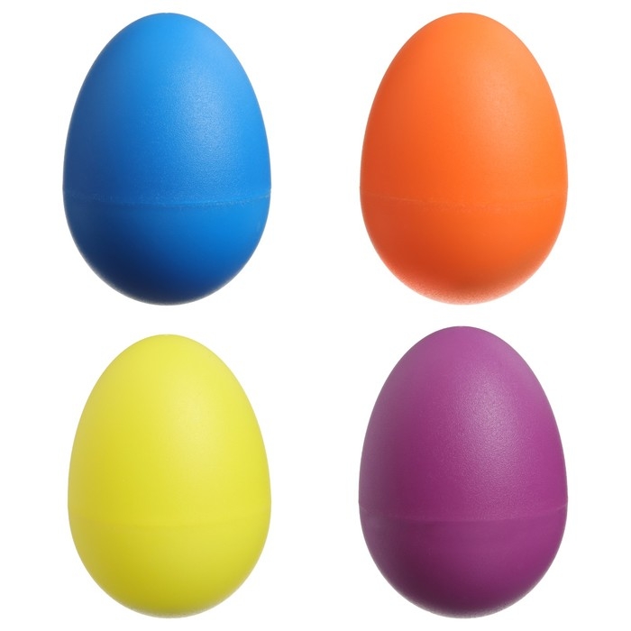 Погремушки «Перкуссионные маракасы: яички», шейкеры, 4 шт., МИКС, Крошка Я Погремушки «Перкуссионные маракасы: яички», шейкеры, 4 шт., МИКС, Крошка Я