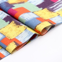 Лоскут для рукоделия, х/б, лоскутный рисунок, 100 &times; 50 см