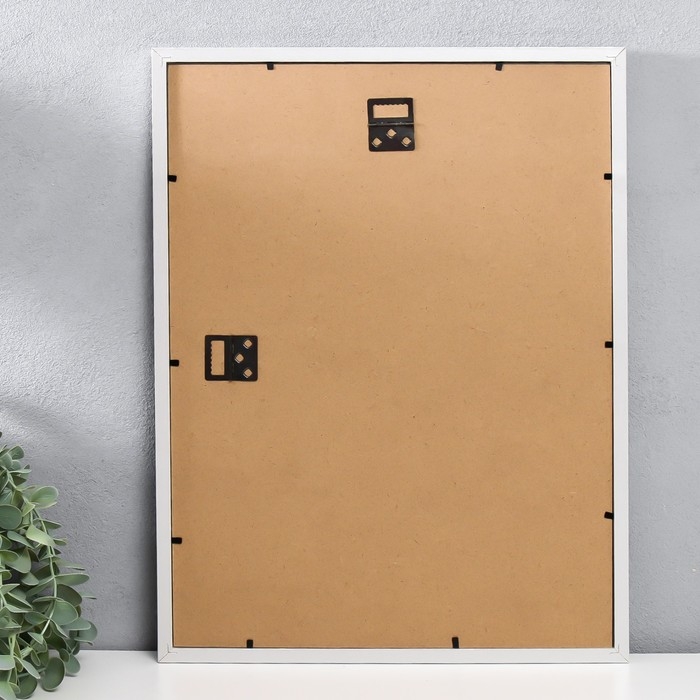 Фоторамка МДФ Фоторамка МДФ "Ellis" 30х40 см с паспарту, серебро