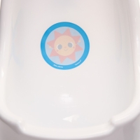 Писсуар детский пластиковый &laquo;Солнышко&raquo;, цвет белый