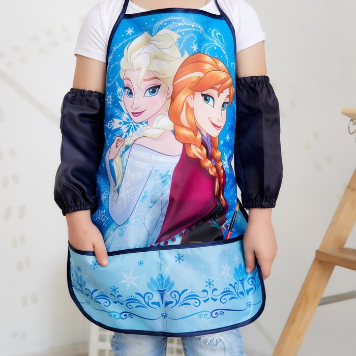 Фартук с нарукавниками детский &laquo;Холодное сердце&raquo;, 49х39 см