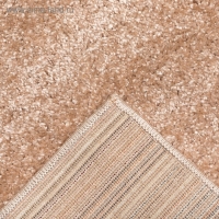 Ковёр Фризе &laquo;Шегги&raquo;, цвет светло-кофейный, 160х230 см