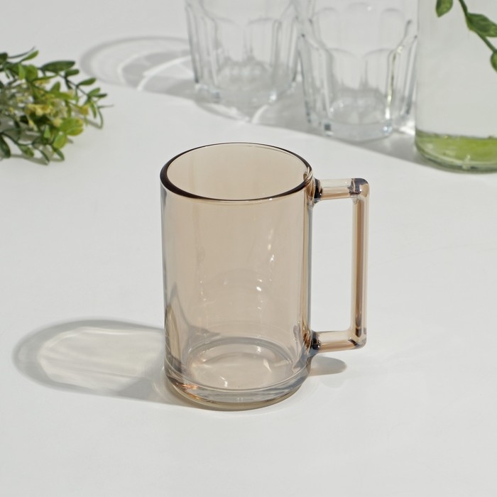 Кружка стеклянная &laquo;Фитнес. Золотой мёд&raquo;, 320 мл