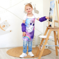 Фартук с нарукавниками детский Этель &laquo;Котик&raquo;, 49 х 39 см