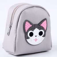 Сумка для куклы &laquo;Милый кот&raquo;, цвет серый