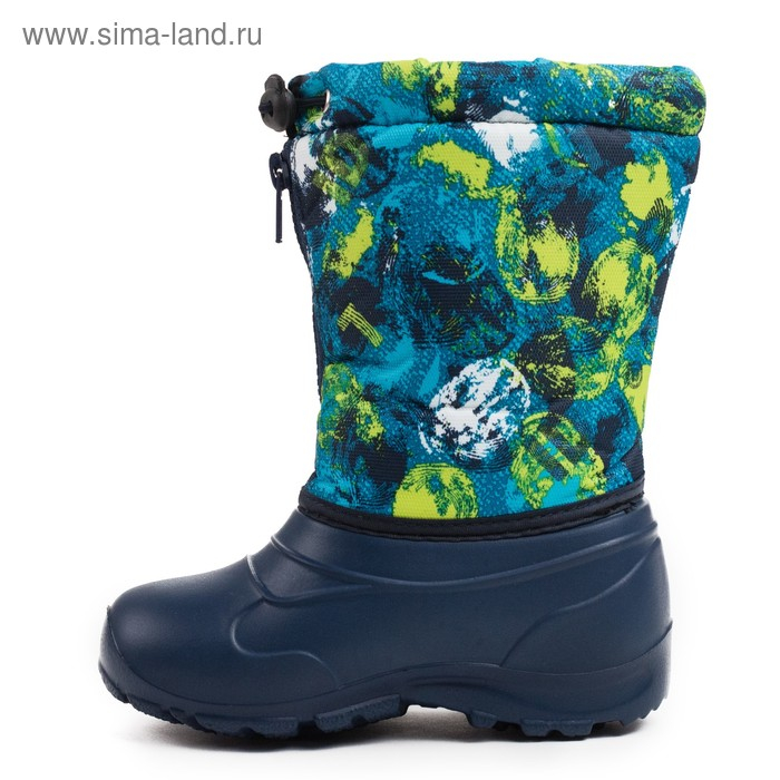 Сапоги детские ЭВА, комбинированный верх, цвет синий, размер 31-32 Сапоги детские ЭВА, комбинированный верх, цвет синий, размер 31-32