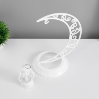 Ночник "Ночной фонарь" LED от батареек 3хAG10 белый 12х19х25 см